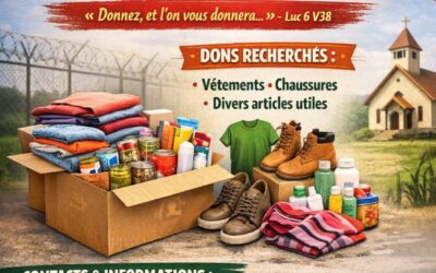 Collecte de dons en vivres et non vivres 2026